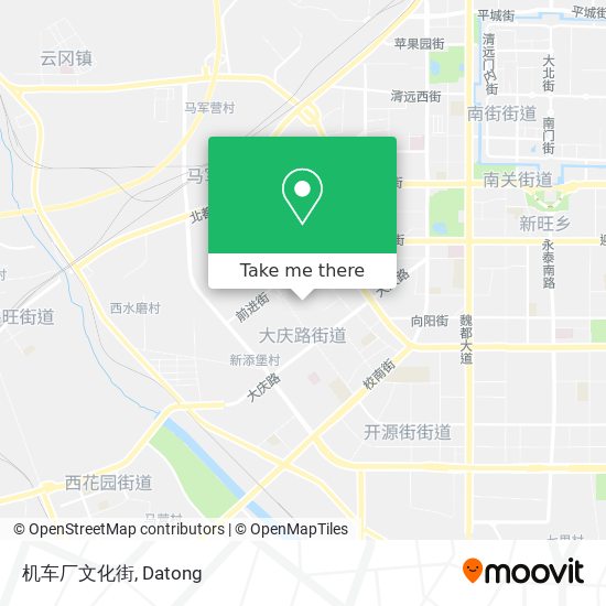 机车厂文化街 map