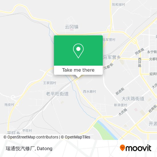 瑞通悦汽修厂 map