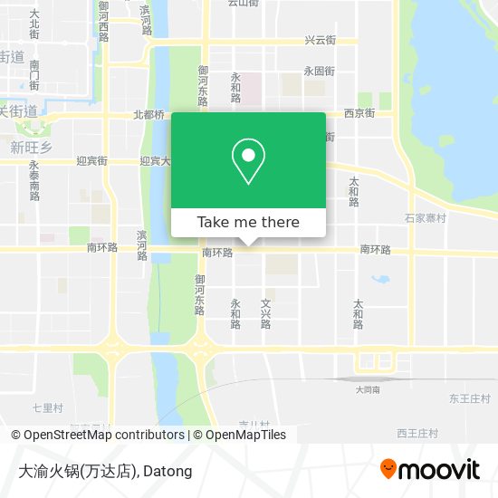 大渝火锅(万达店) map