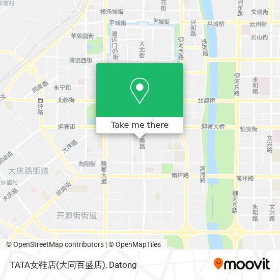 TATA女鞋店(大同百盛店) map