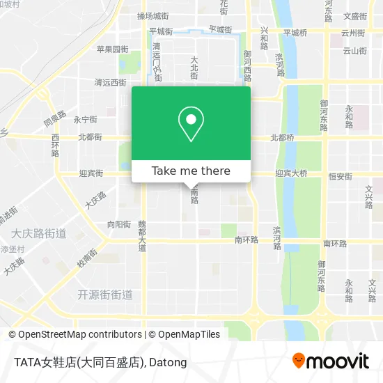 TATA女鞋店(大同百盛店) map