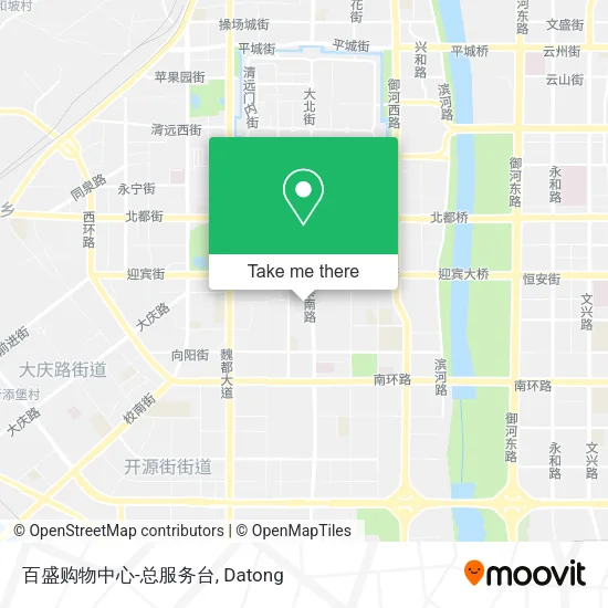 百盛购物中心-总服务台 map
