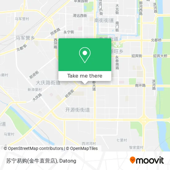 苏宁易购(金牛直营店) map