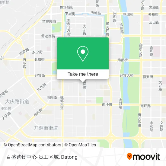 百盛购物中心-员工区域 map