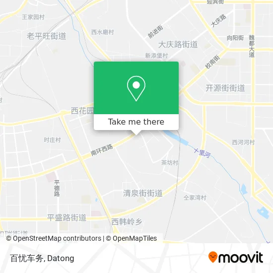 百忧车务 map