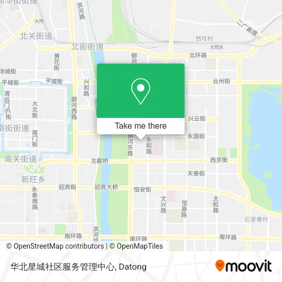 华北星城社区服务管理中心 map