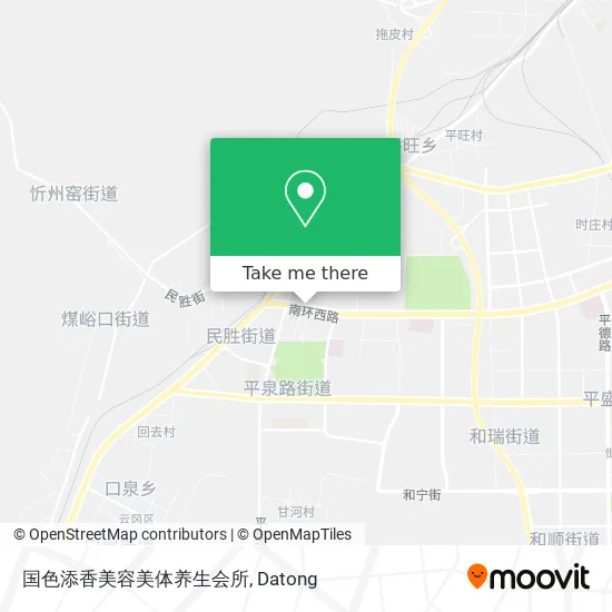 国色添香美容美体养生会所 map