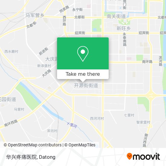华兴疼痛医院 map
