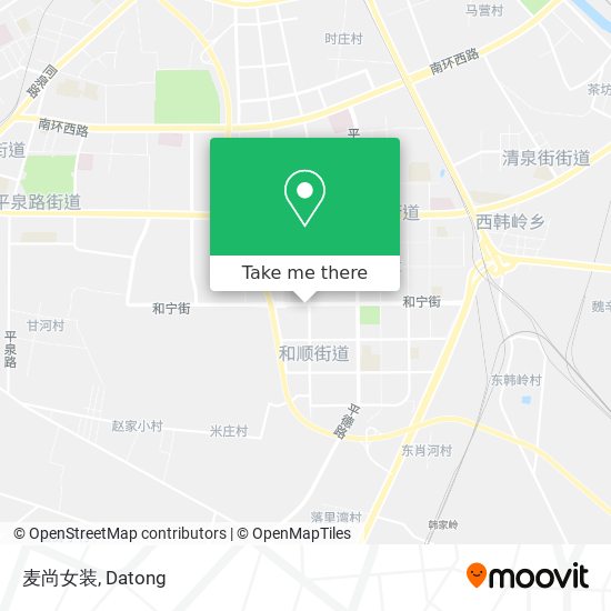 麦尚女装 map