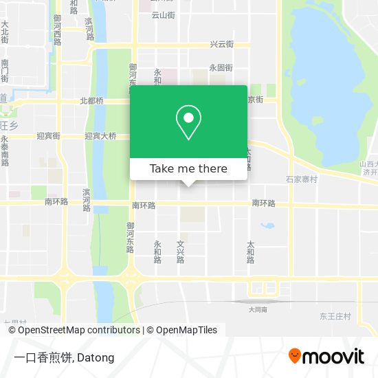 一口香煎饼 map
