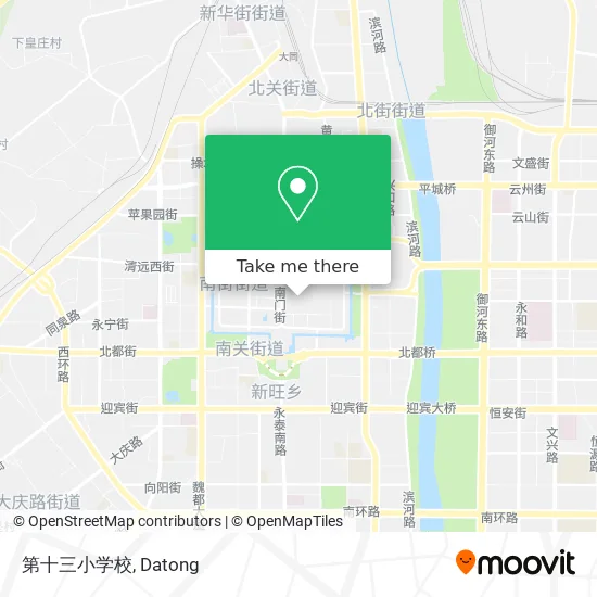 第十三小学校 map