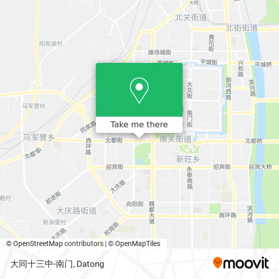 大同十三中-南门 map