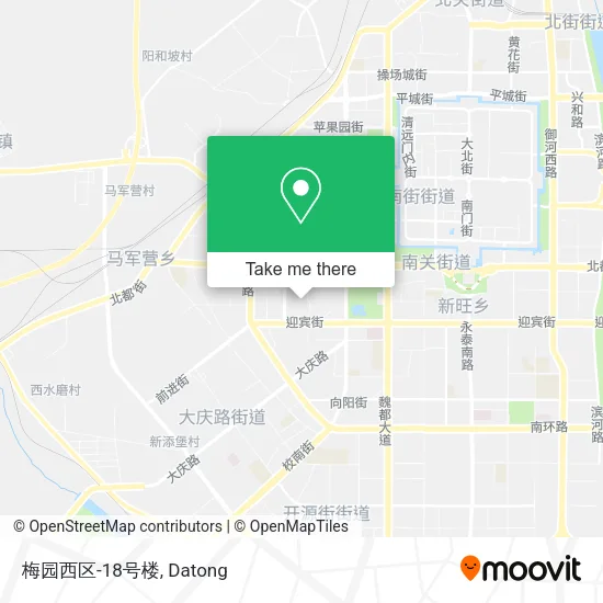 梅园西区-18号楼 map