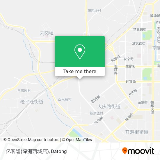 亿客隆(绿洲西城店) map