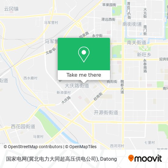 国家电网(冀北电力大同超高压供电公司) map