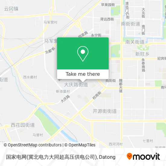 国家电网(冀北电力大同超高压供电公司) map