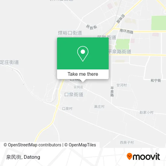 泉民街 map