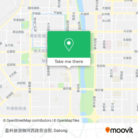 盈科旅游御河西路营业部 map