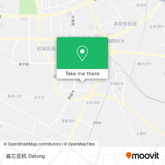 鑫芯蛋糕 map