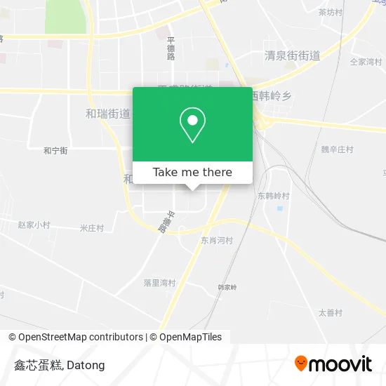 鑫芯蛋糕 map