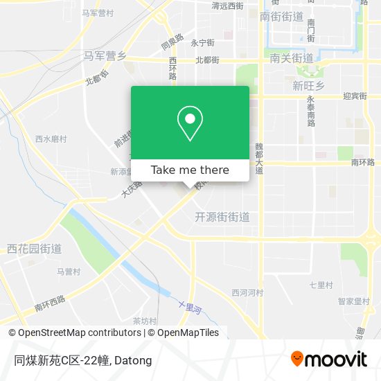 同煤新苑C区-22幢 map