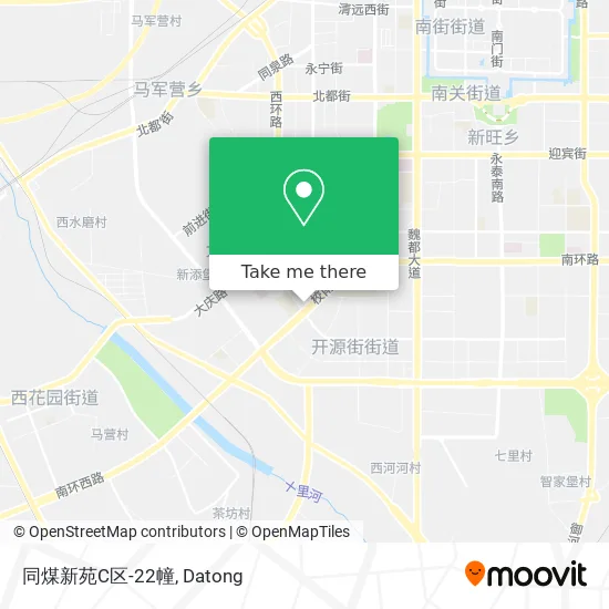 同煤新苑C区-22幢 map