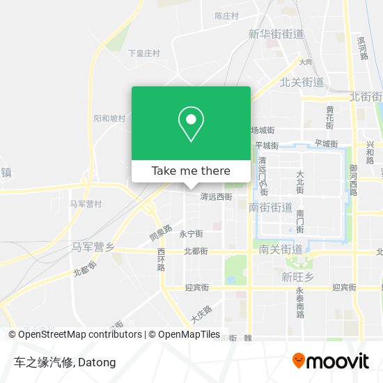 车之缘汽修 map