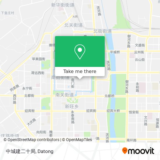 中城建二十局 map
