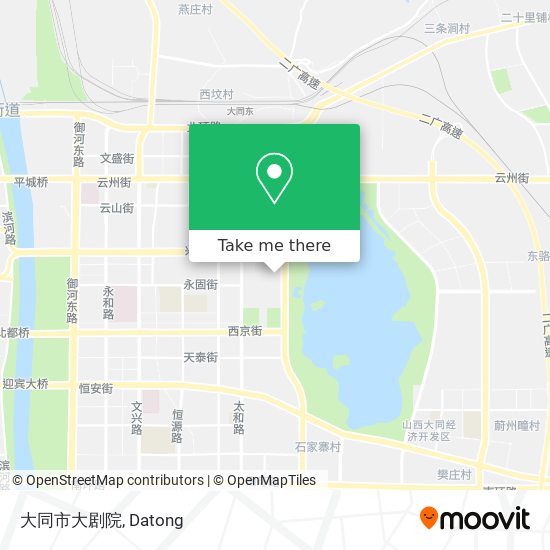 大同市大剧院 map