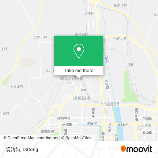 观清街 map