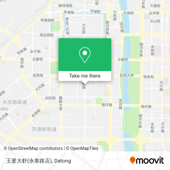 王婆大虾(永泰路店) map