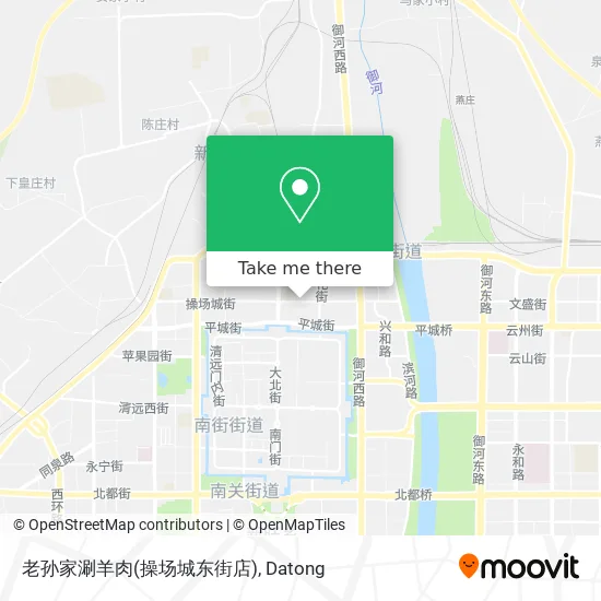 老孙家涮羊肉(操场城东街店) map
