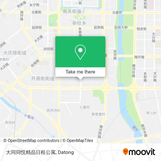 大同同悦精品日租公寓 map