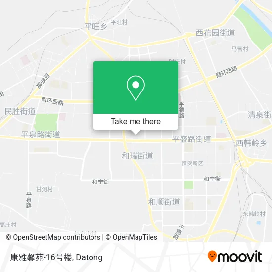 康雅馨苑-16号楼 map