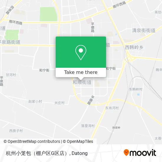 杭州小笼包（棚户区G区店） map