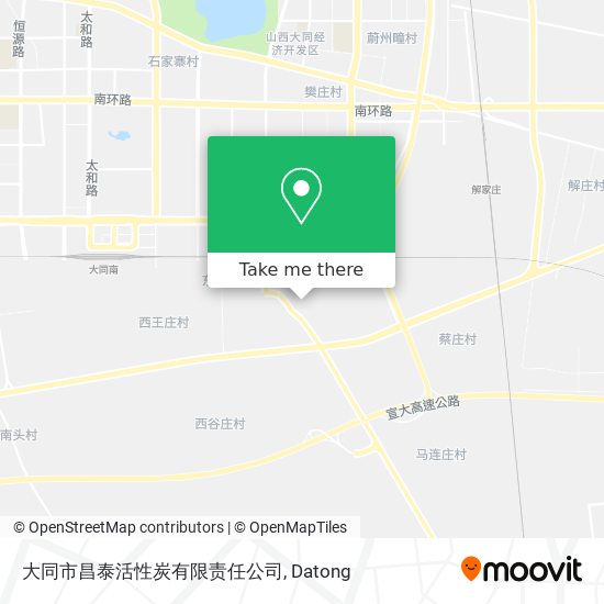 大同市昌泰活性炭有限责任公司 map