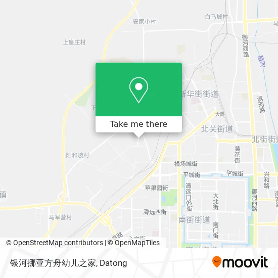 银河挪亚方舟幼儿之家 map
