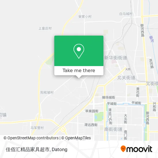 佳佰汇精品家具超市 map