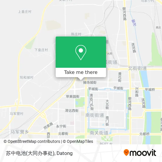 苏中电池(大同办事处) map