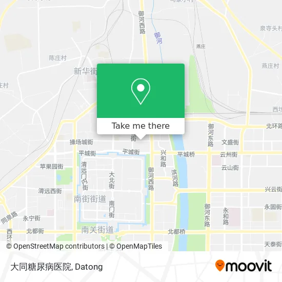 大同糖尿病医院 map