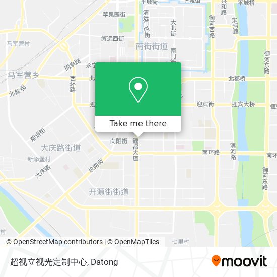 超视立视光定制中心 map