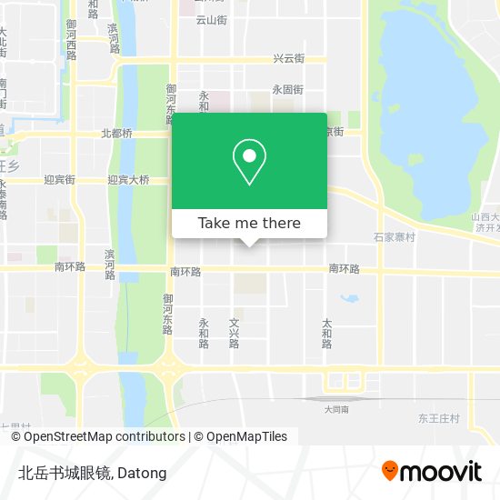 北岳书城眼镜 map