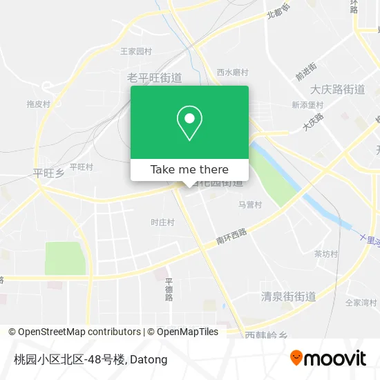 桃园小区北区-48号楼 map