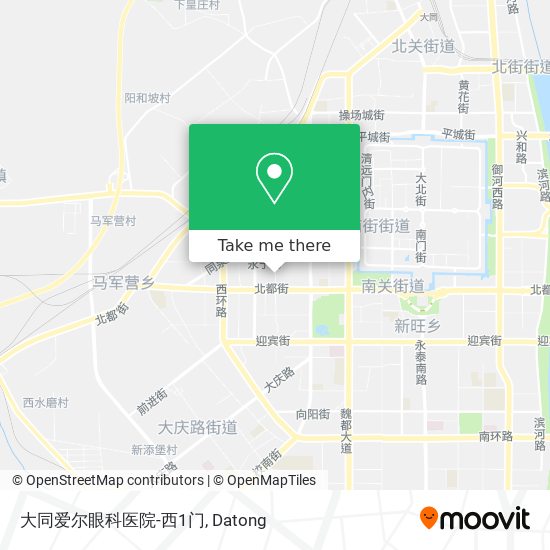 大同爱尔眼科医院-西1门 map