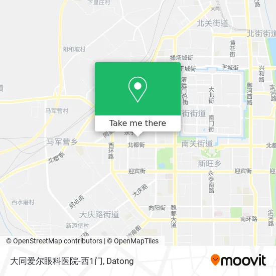 大同爱尔眼科医院-西1门 map