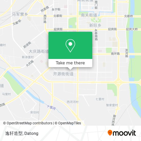逸轩造型 map