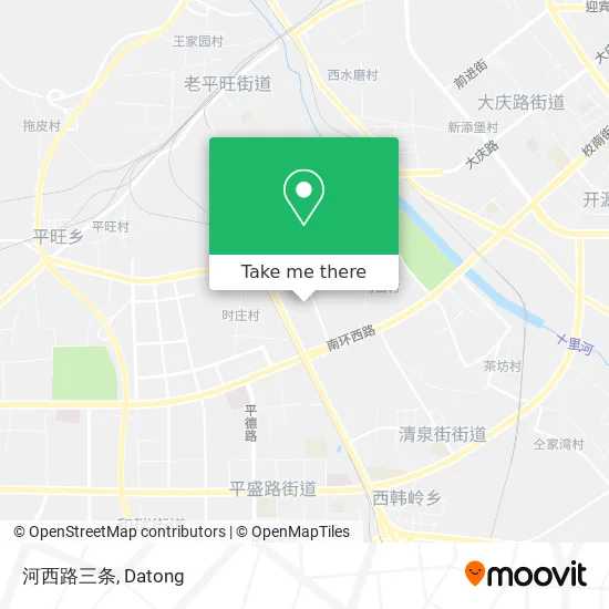 河西路三条 map