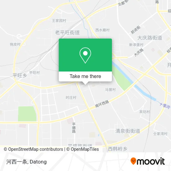 河西一条 map