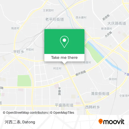 河西二条 map