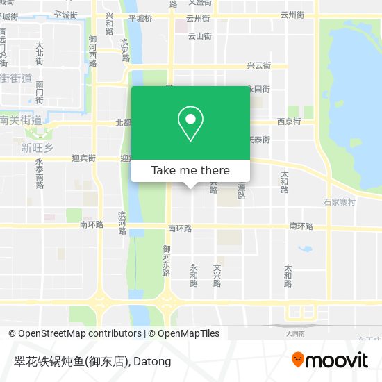 翠花铁锅炖鱼(御东店) map